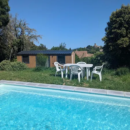 Tiny House Climatisee Avec Piscine A 15 Min De La Cite De Carcassonne Nyaraló *